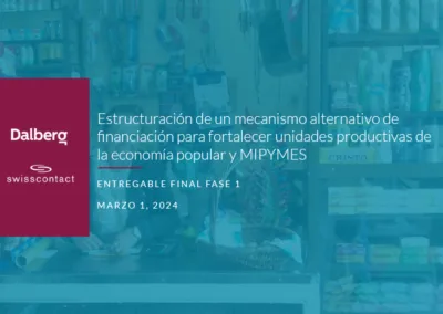 Resultados de la priorización del segmento MIPYME y el mapeo de instrumentos