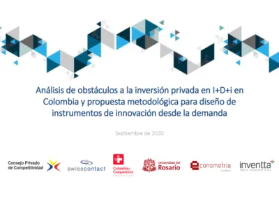 Análisis de obstáculos a la inversión privada en I+D+I