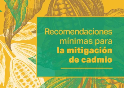 Cartilla. Recomendaciones mínimas para la mitigación de cadmio