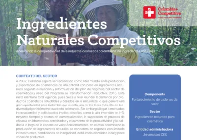 La ciencia detrás de los Ingredientes Naturales para uso cosmético