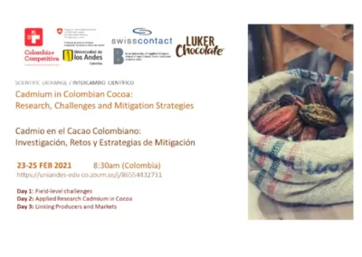 Cadmio en el cacao colombiano: Investigación, retos y estrategias de mitigación. Desafíos del sector (Parte 1)