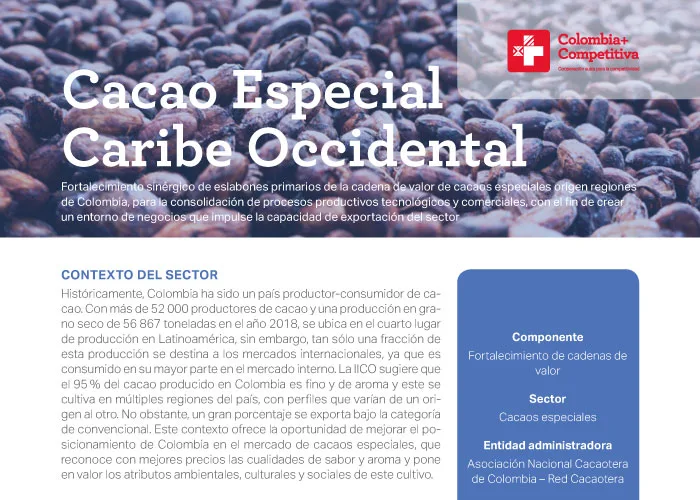 Cacao Especial Caribe Occidental