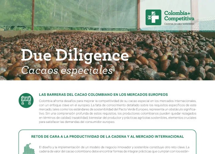 Due Diligence Cacaos especiales
